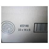 17 New boxes, 22 x 14 x 6"...