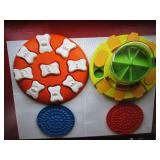 Used dog treat pzzles and 2 lick pa...