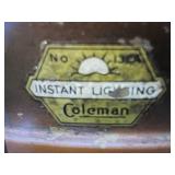 132A Antique Coleman lantern...