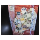 Old stamps, some never used SA and ...