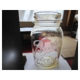 Vintage ball jar and lids...