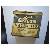 Vintage ball jar and lids...