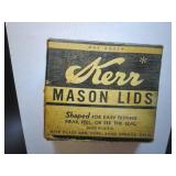 Vintage ball jar and lids...