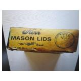 Vintage ball jar and lids...
