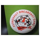 6 Christial lapel pins and 1 Tony T...