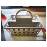 2 Bathroom totes, 2 containers with...