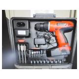 92 Piece 19.2V cordless drill kit, ...
