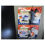 TY 1996 Righty Elephant and 1996 Le...