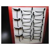 4" Peg hooks for wire grid panels...