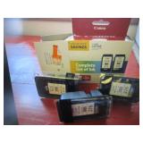 Canon ink set, 275 black, 276 color...