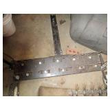 Metal pull behind lawn dethatcher...