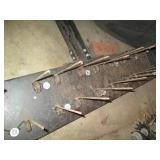 Metal pull behind lawn dethatcher...