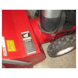 Snapper 2-stage 20" gas snow blower...