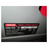 Ryobi Oscillating benchtop sander w...
