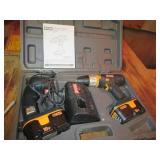 Ryobi 18v drill / driver in hardsid...