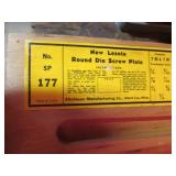 High quality Tap and die set...