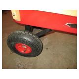 Garden wagon with detchable wood cr...