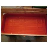 Garden wagon with detchable wood cr...