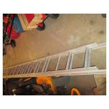 12ft aluminum extension ladder...