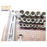 3/4in drive Sockets, ratchet, exten...