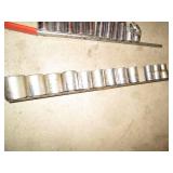 1/2in Craftsman shallow sockets wit...