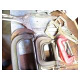 Large collection of assorted c-clam...