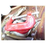 Large collection of assorted c-clam...