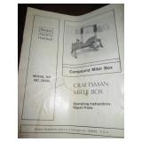 Craftsman Miter box saw...