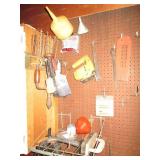 Grip clamps, painting supplies funn...