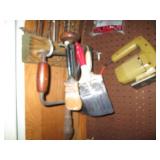 Grip clamps, painting supplies funn...