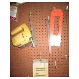 Grip clamps, painting supplies funn...
