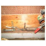 Corner clamps, filter wrench and gr...