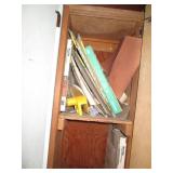 Lot of assorted sand paper...