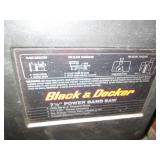 Black and Decker 7 1/2in power band...