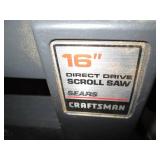 Craftsman 16in scroll saw...