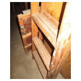 6ft wooden ladder and mechanics cre...