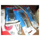 Vintage metal box with hex bolts, o...