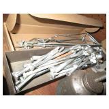 Vintage metal box with hex bolts, o...