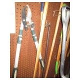 Large lot of long handle outdoor to...