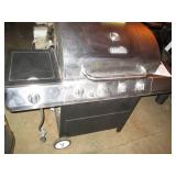 Char-Broil gas grill with side burn...