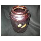 Brown red Wing style Stoneware croc...