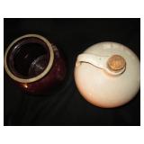 Red Wing Style crock and water jug...