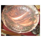 Glazed Red Wing style Stoneware lid...