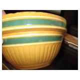 Red Wing Stoneware bowl and rolling...