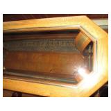 Oblong octagon shaped entry table w...