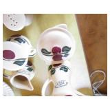 Watts Stoneware grouping of shakers...