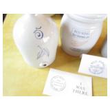 Red Wing Stoneware bowls, crocks wi...