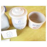 Red Wing Stoneware bowls, crocks wi...