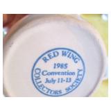 Red Wing Stoneware bowls, crocks wi...