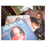 Large collection of vinyl record al...